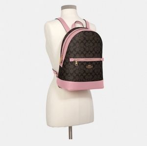 Brand New Coach Kenley Backpack Brown/Pink